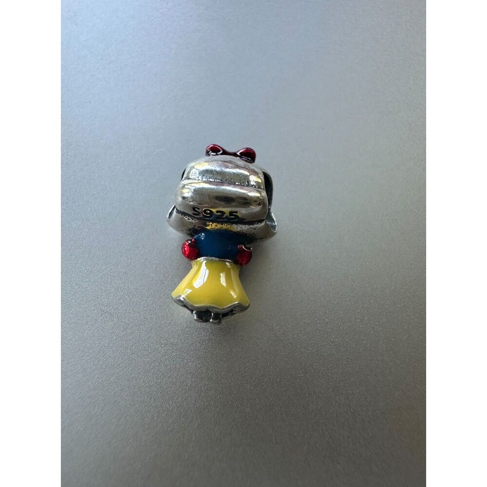 NWOT Snow White Dress Disney x Pandora FIT Silver Charm - Picture 12 of 13